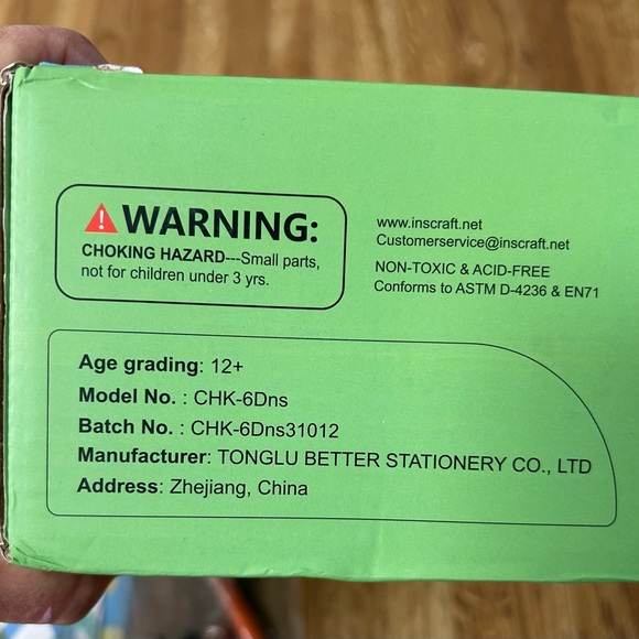 Crochet kit for kids (beginner) 6 dinosaurs slightly used - Picture 2 of 8